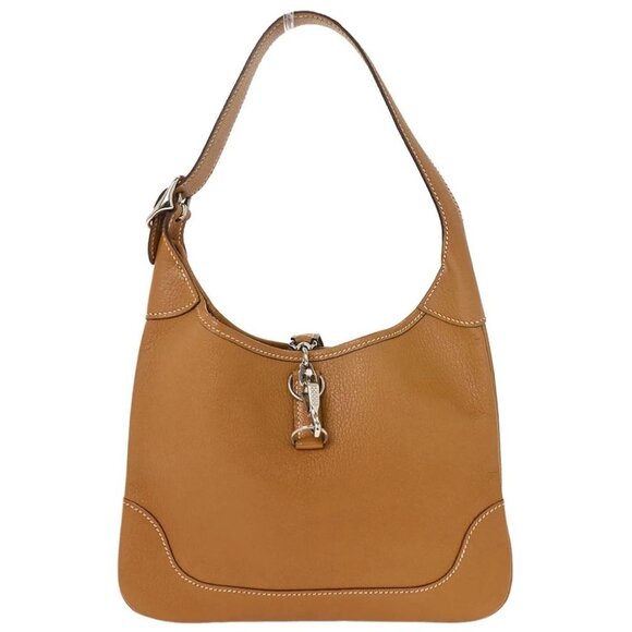 Hermes Natural Sable Chevre Myzore Trim 24 Handbag - Picture 1 of 10